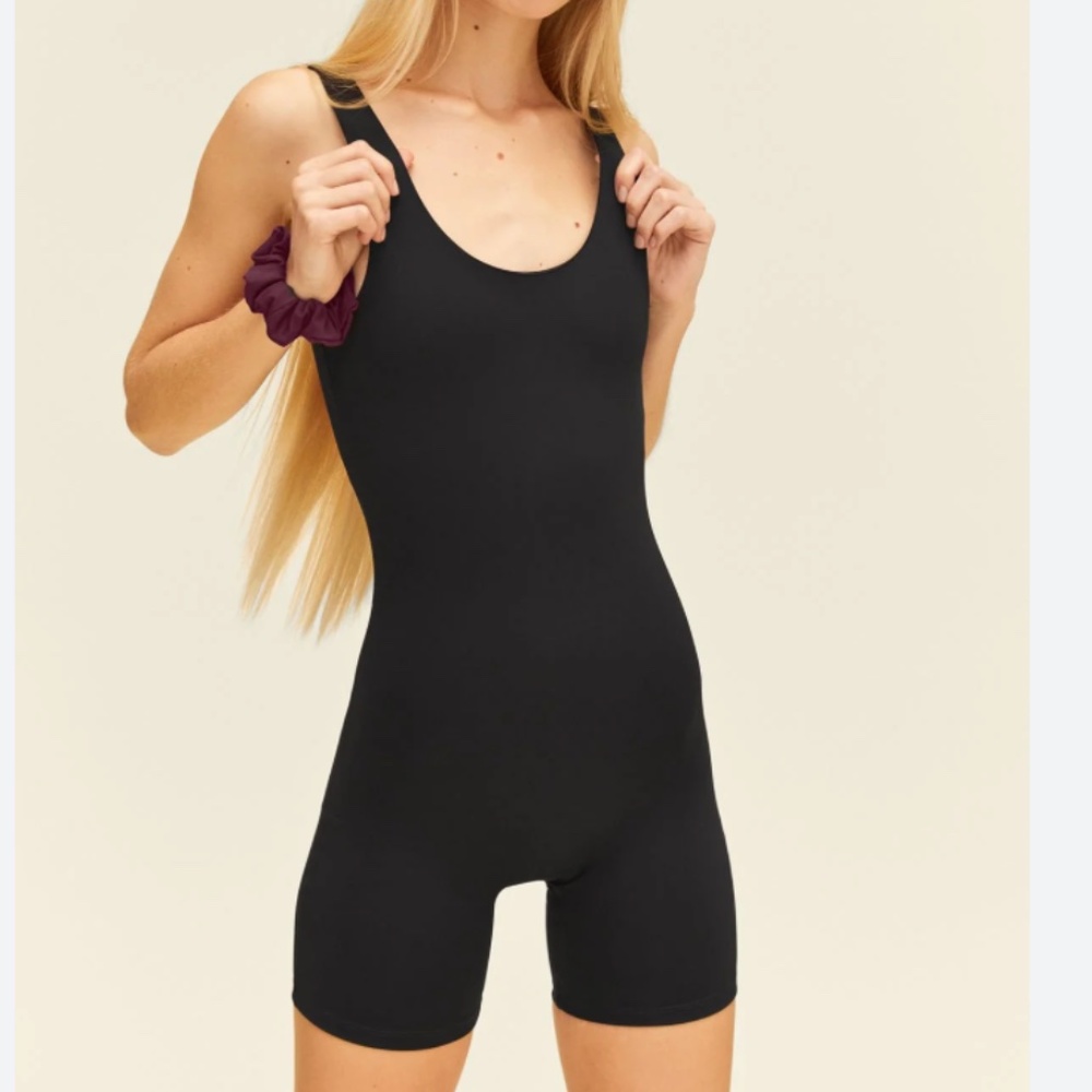 Girlfriend Collective Bike Short Unitard